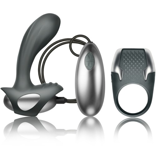 CLIMAXIMUM - EXCITE KIT COCK RING + DRAHT-PROSTATAMASSAGEGERÃT